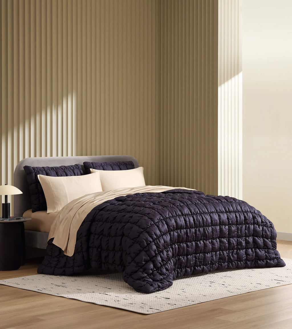 Silky Lyocell Puff Comforter