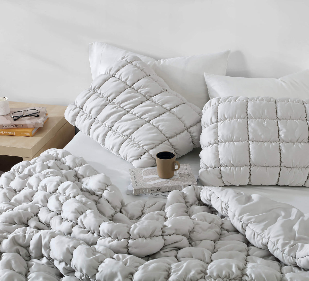 Silky Lyocell Puff Comforter