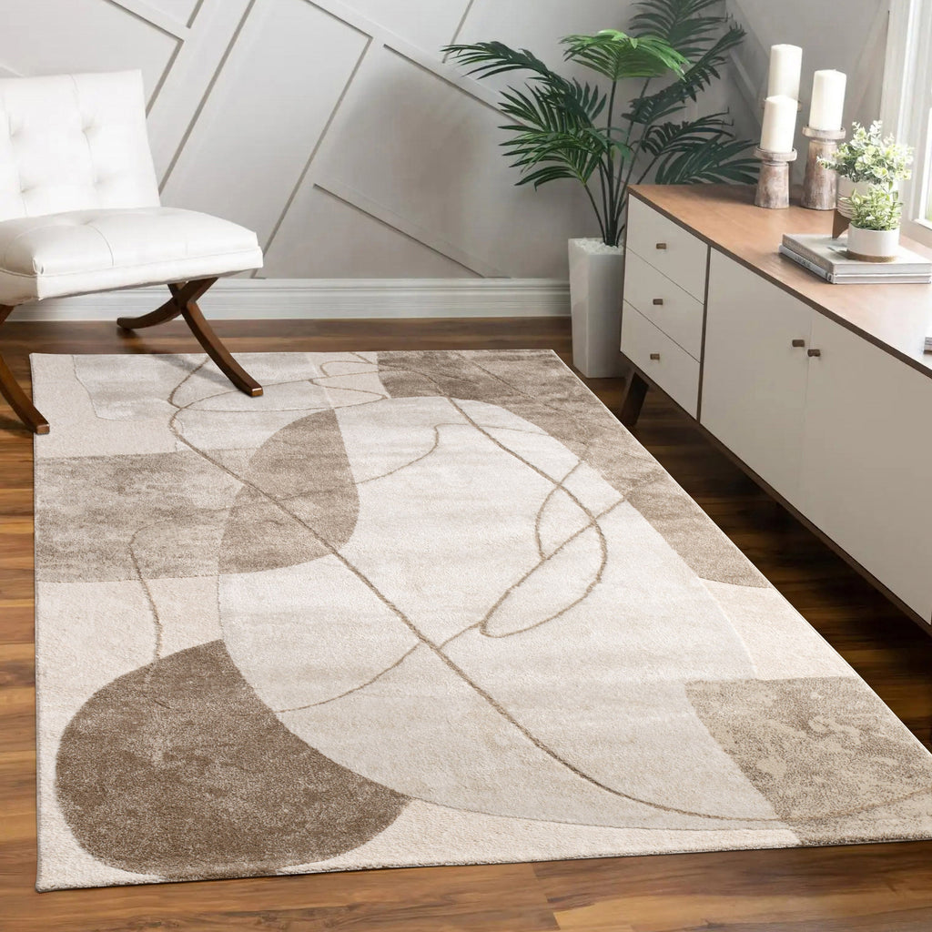 Abstract Form Area Rug