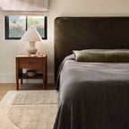 Naveta Velvet Lumbar Pillow