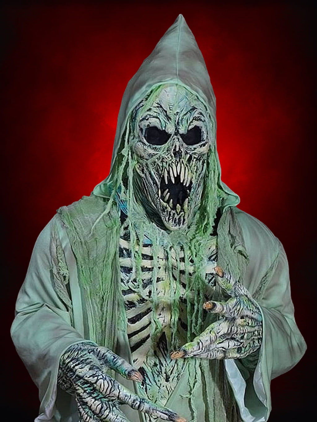 “Ultimate Spectre" GLOW IN THE DARK GHOST HD Studios Pro Halloween Costume Halloween decoration