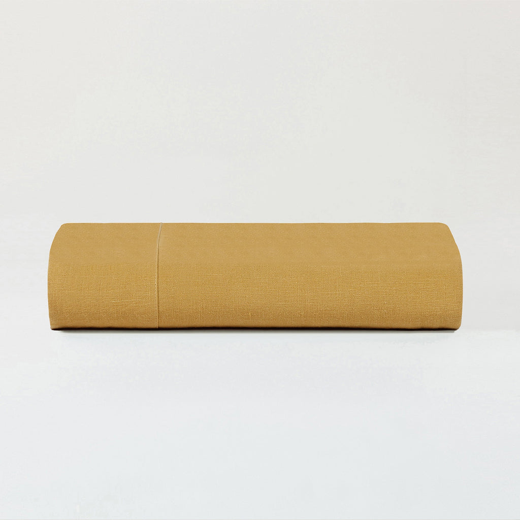 LuxeWeave Linen Flat Sheet