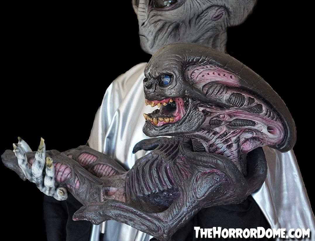 "Alien Xenomorph Puppet" HD Studios Halloween Prop view 2