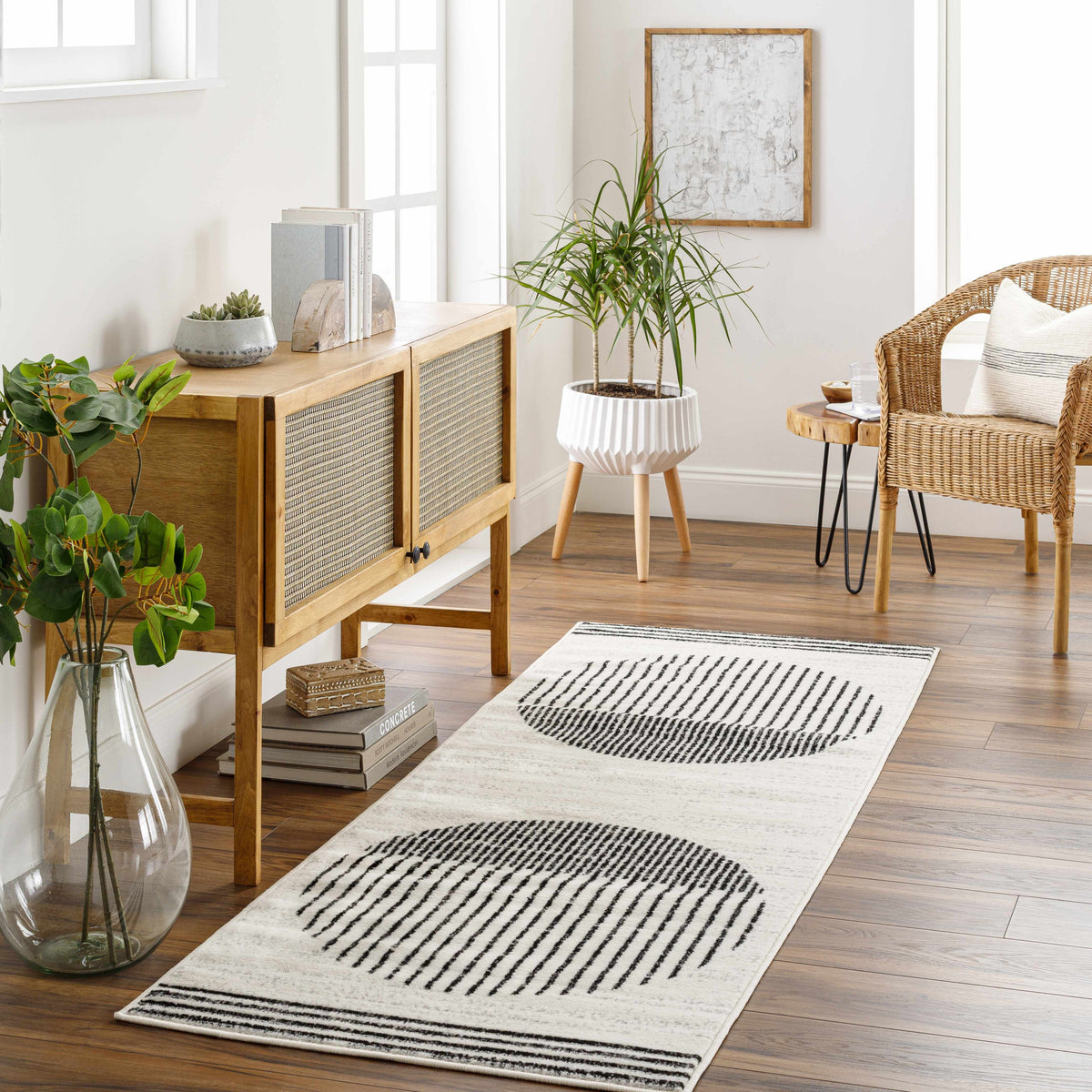 Axis Line Area Rug