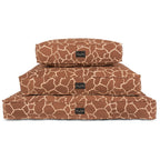 Giraffe Cotton Canvas Dog Bed