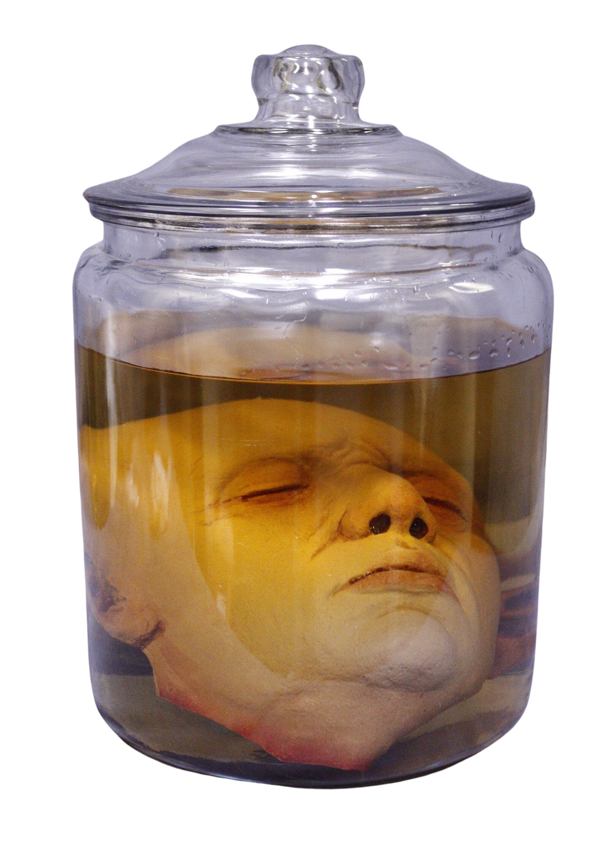 Ben Head in a Jar Halloween decoration