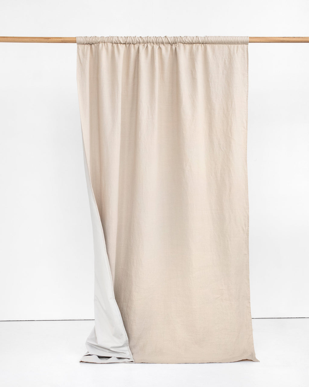 Blackout linen curtain panel (1 pcs) in Natural