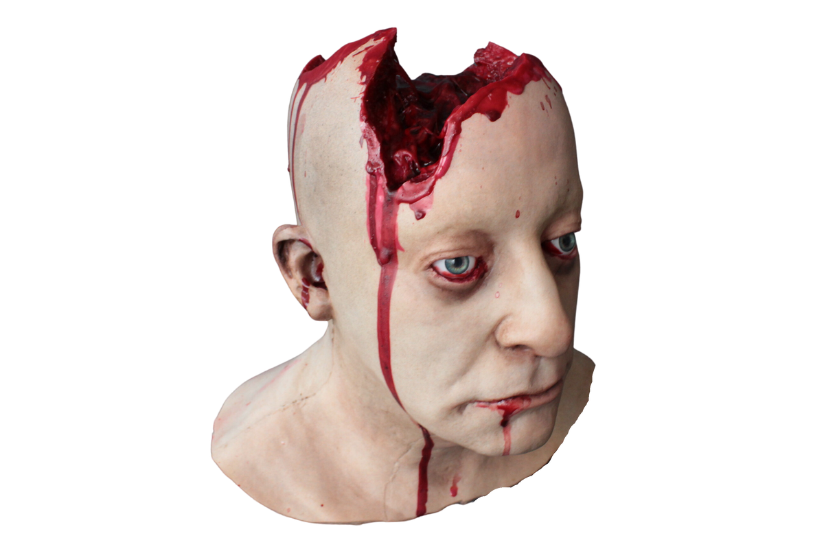 Blown Out Carl Head Halloween decoration