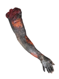Burnt Jack Arms Halloween decoration