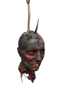 Burnt Luttra Head Dangler Halloween decoration