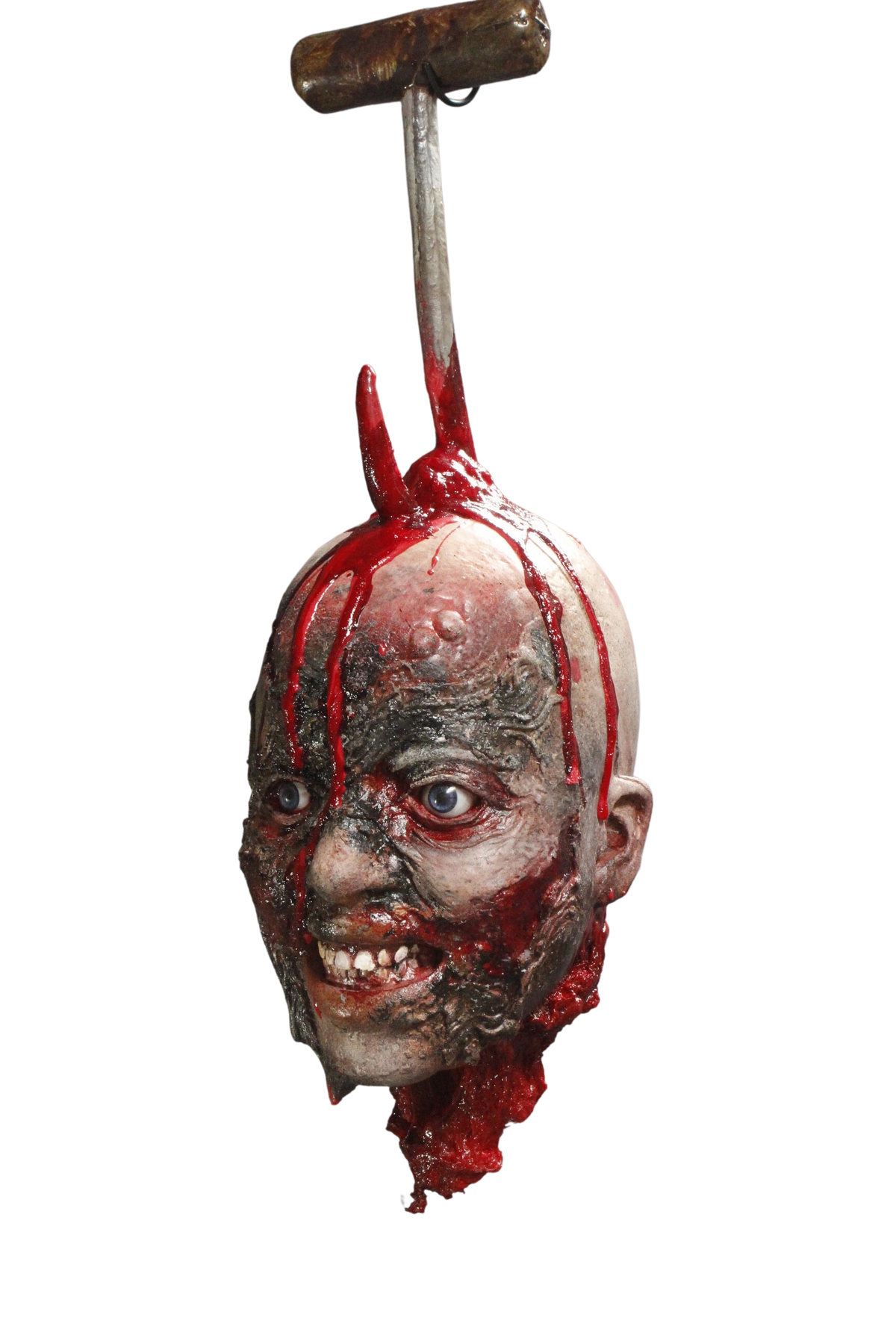Burnt Molly Head Dangler Halloween decoration