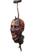 Burnt Zack Head Dangler Halloween decoration