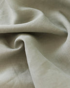 Calm sage linen duvet cover