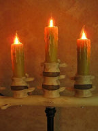 "Candelabra Table Top Halloween Prop w/ 5 Flicker Candles" Haunted House Lighting view 5
