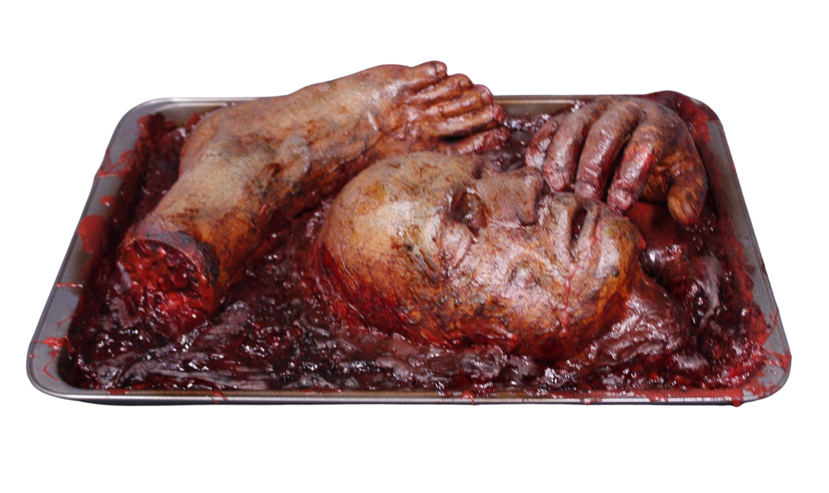 Cannibal Baking Tray Halloween decoration