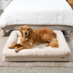 PupChill™ Cooling 4-Bolster Dog Bed - Arctic Sand