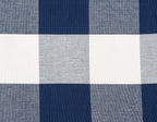 Buffalo Check Navy Lounge Bed