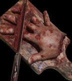"Cutting Board Accident" Halloween  Prop view 2