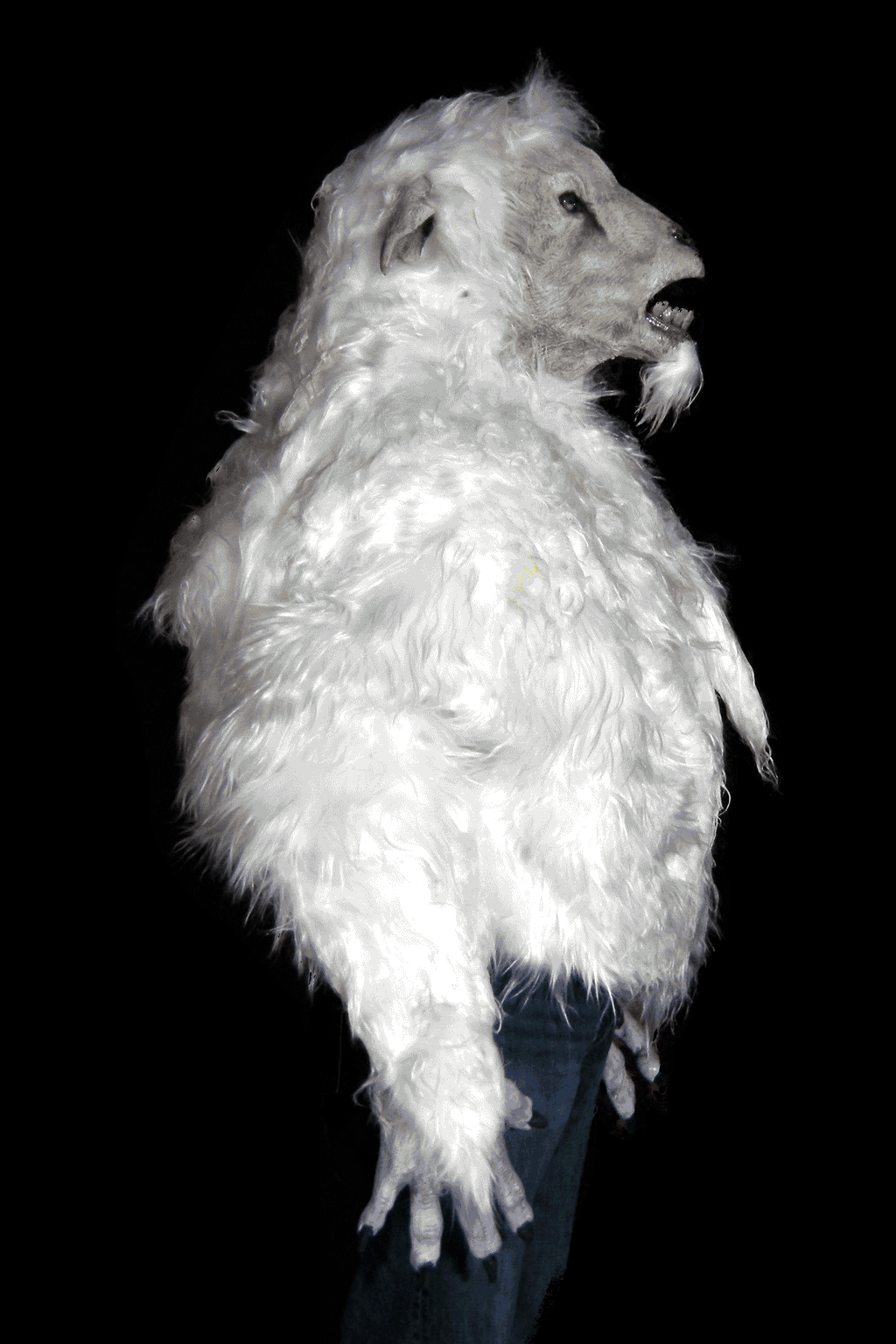 "Evil Goat Man" HD Studios Pro Halloween Costume view 4