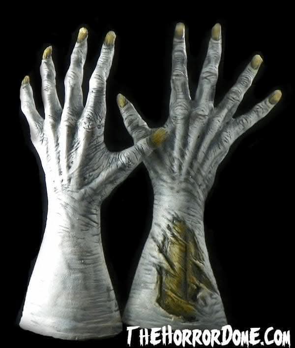 "Female Apparation" HD Studios Pro Halloween Mask and Hands view 3