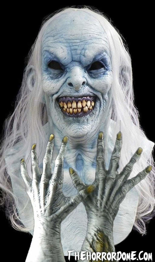 "Female Apparation" HD Studios Pro Halloween Mask and Hands Halloween decoration
