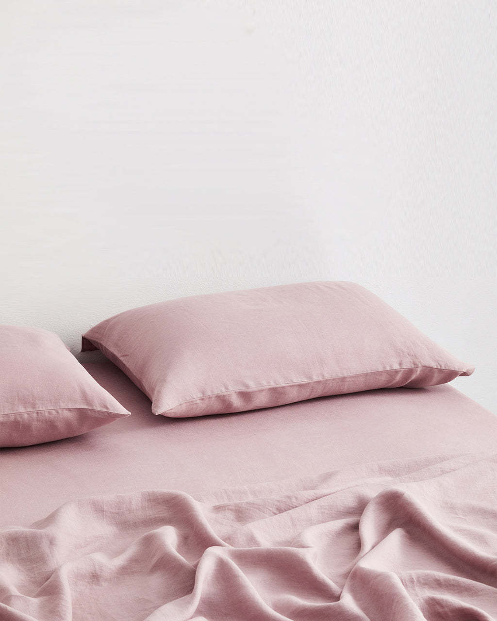 Lavender 100% French Flax Linen Fitted Sheet