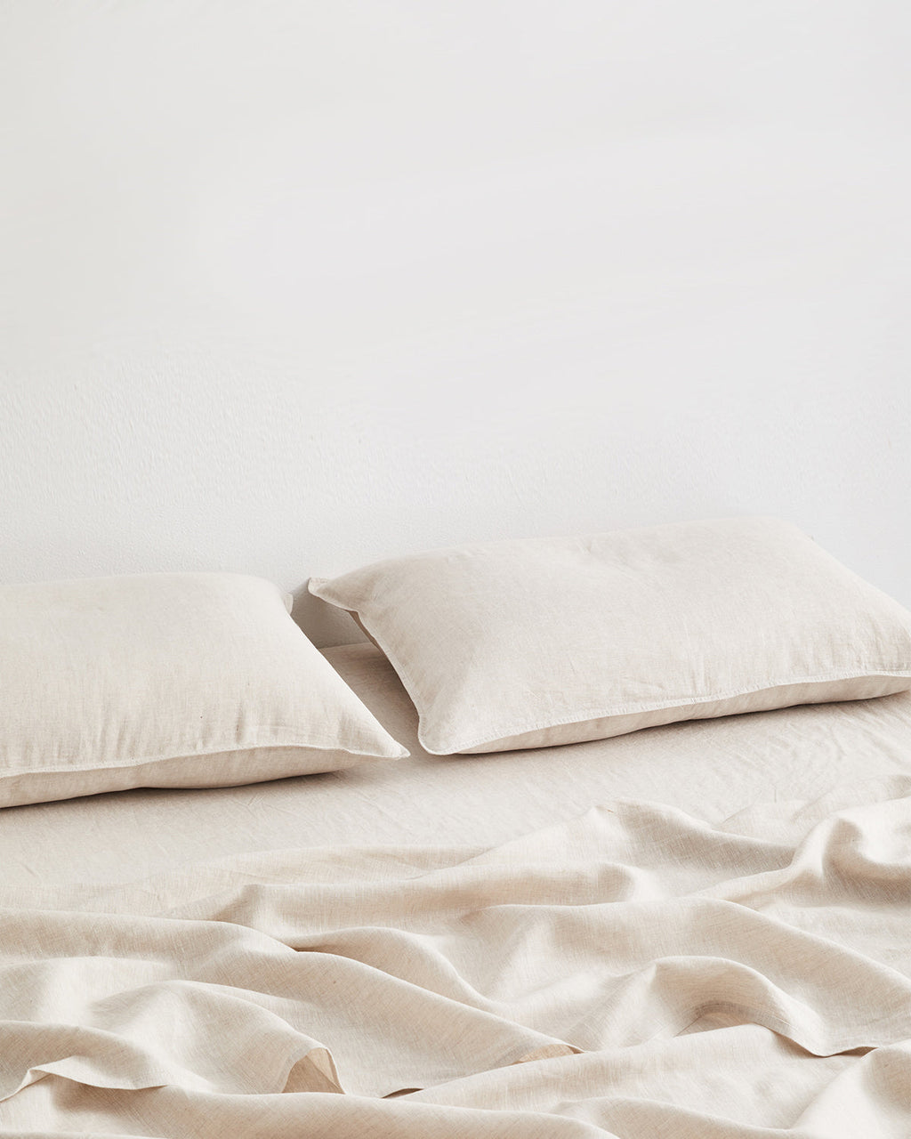 Oatmeal 100% French Flax Linen Fitted Sheet