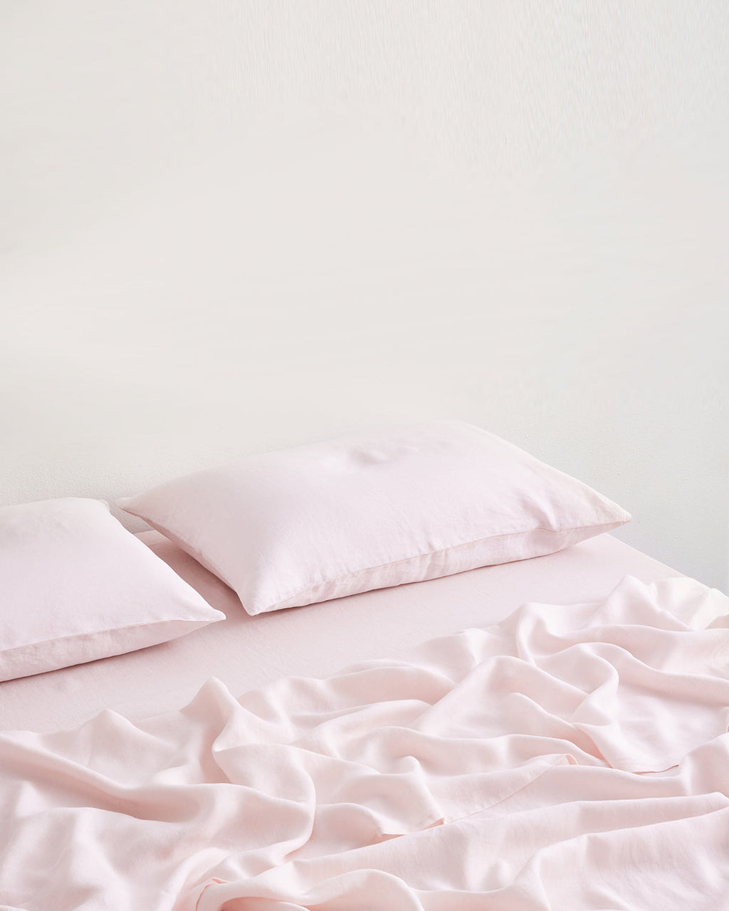 Rosewater 100% French Flax Linen Fitted Sheet