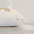 Halloween Golden Retriever Throw Pillow