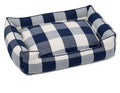 Buffalo Check Navy Lounge Bed