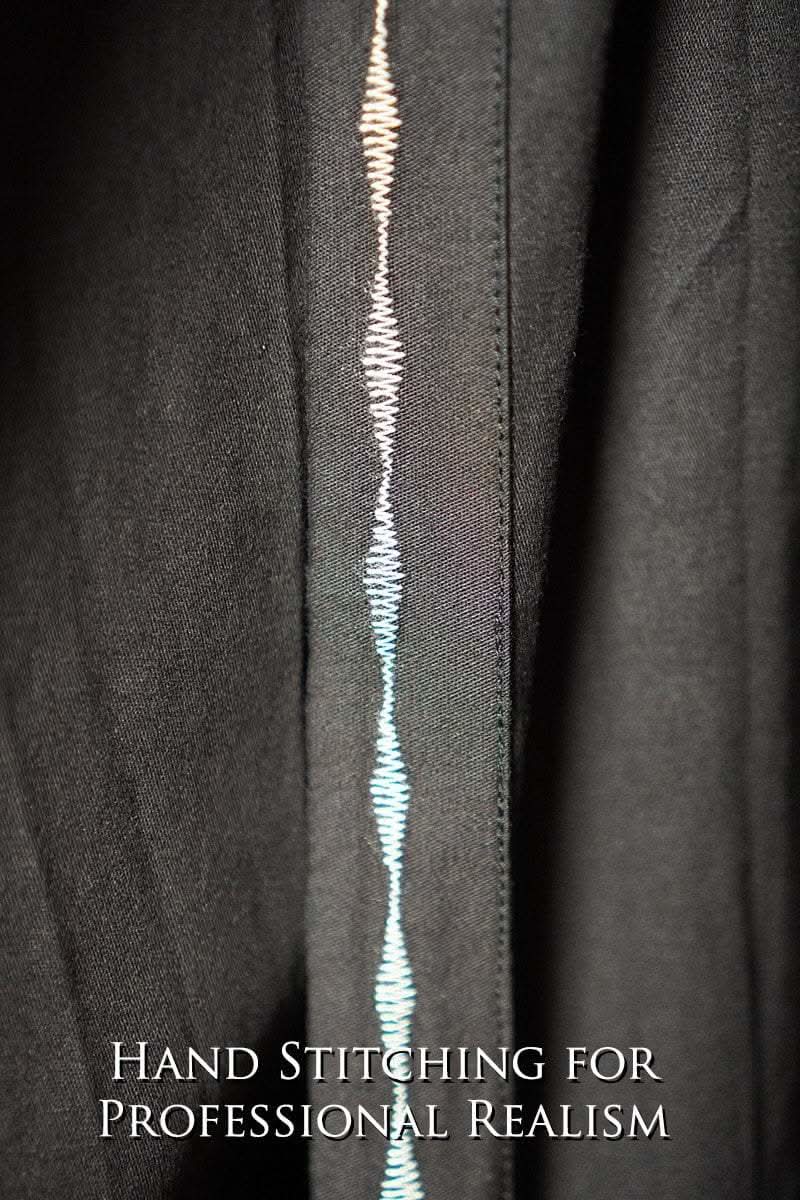 "Movie Quality Black Robe" Costume view 6