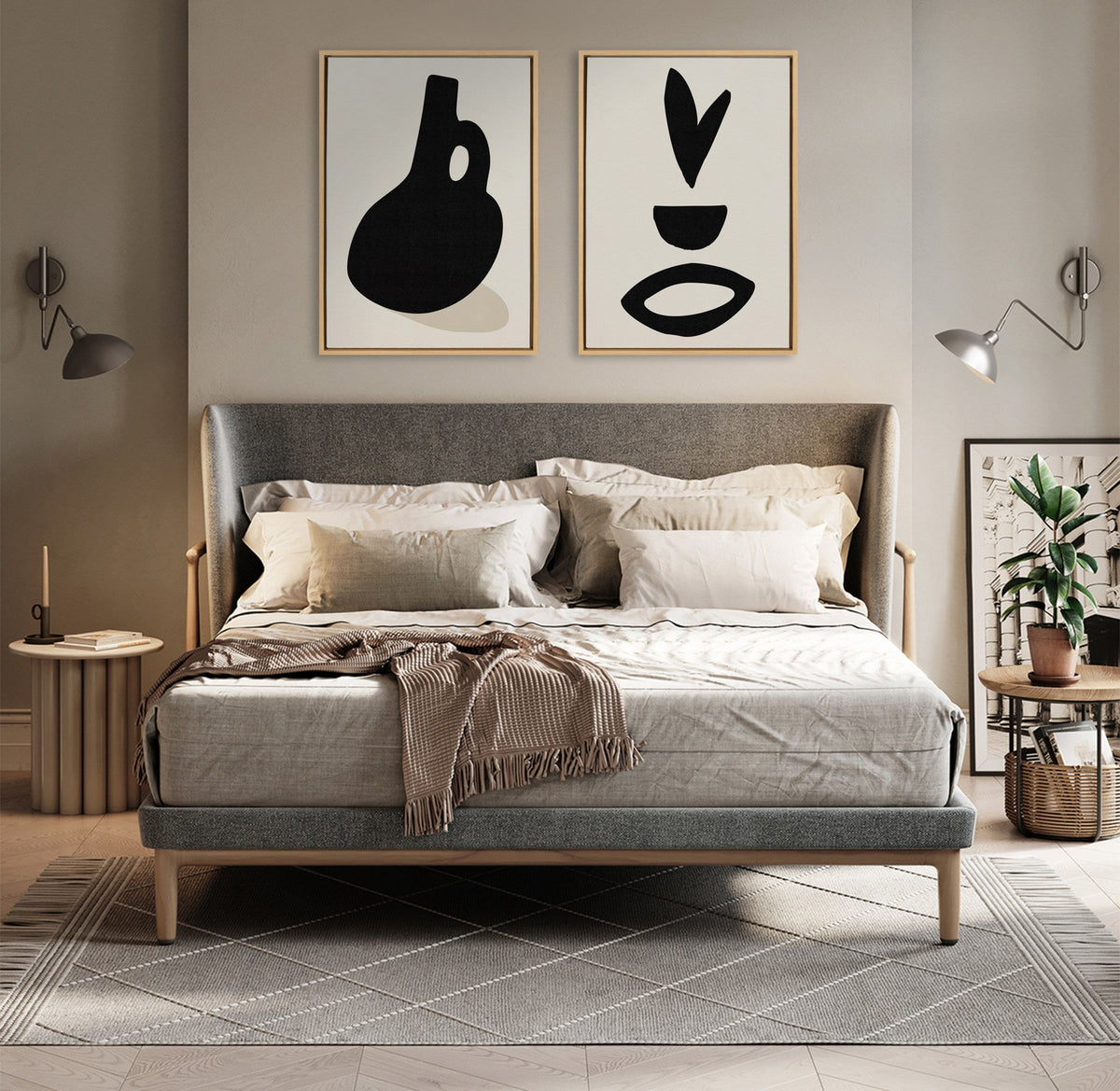 Objects of Quiet Framed Canvas Set