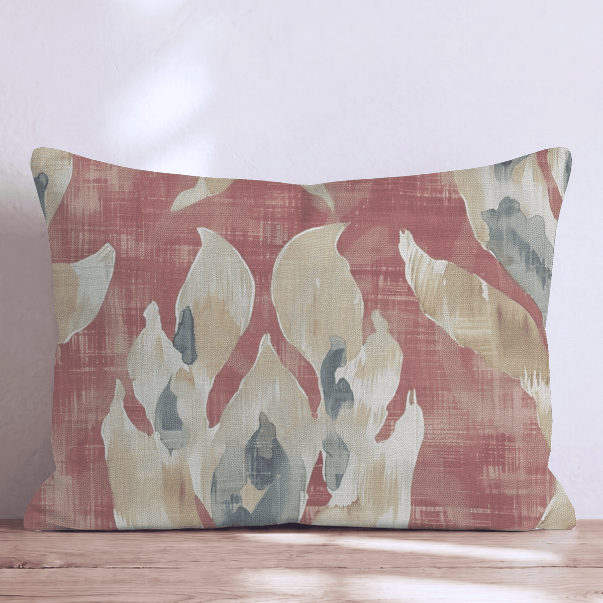 Persimmon & Circumstance Throw Pillow