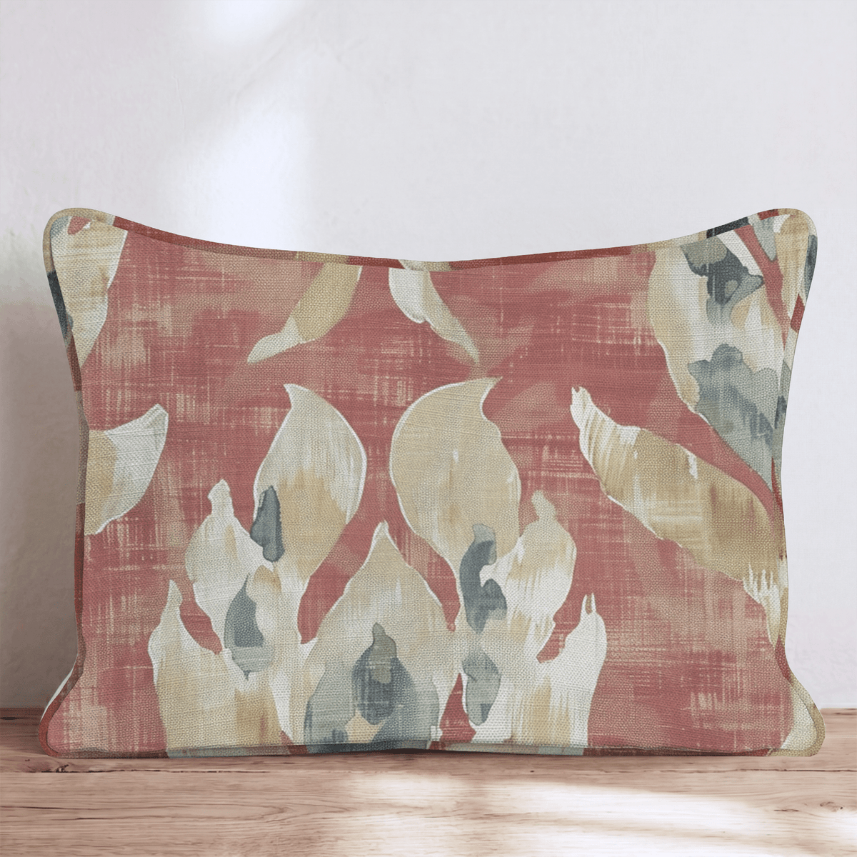 Persimmon & Circumstance Throw Pillow