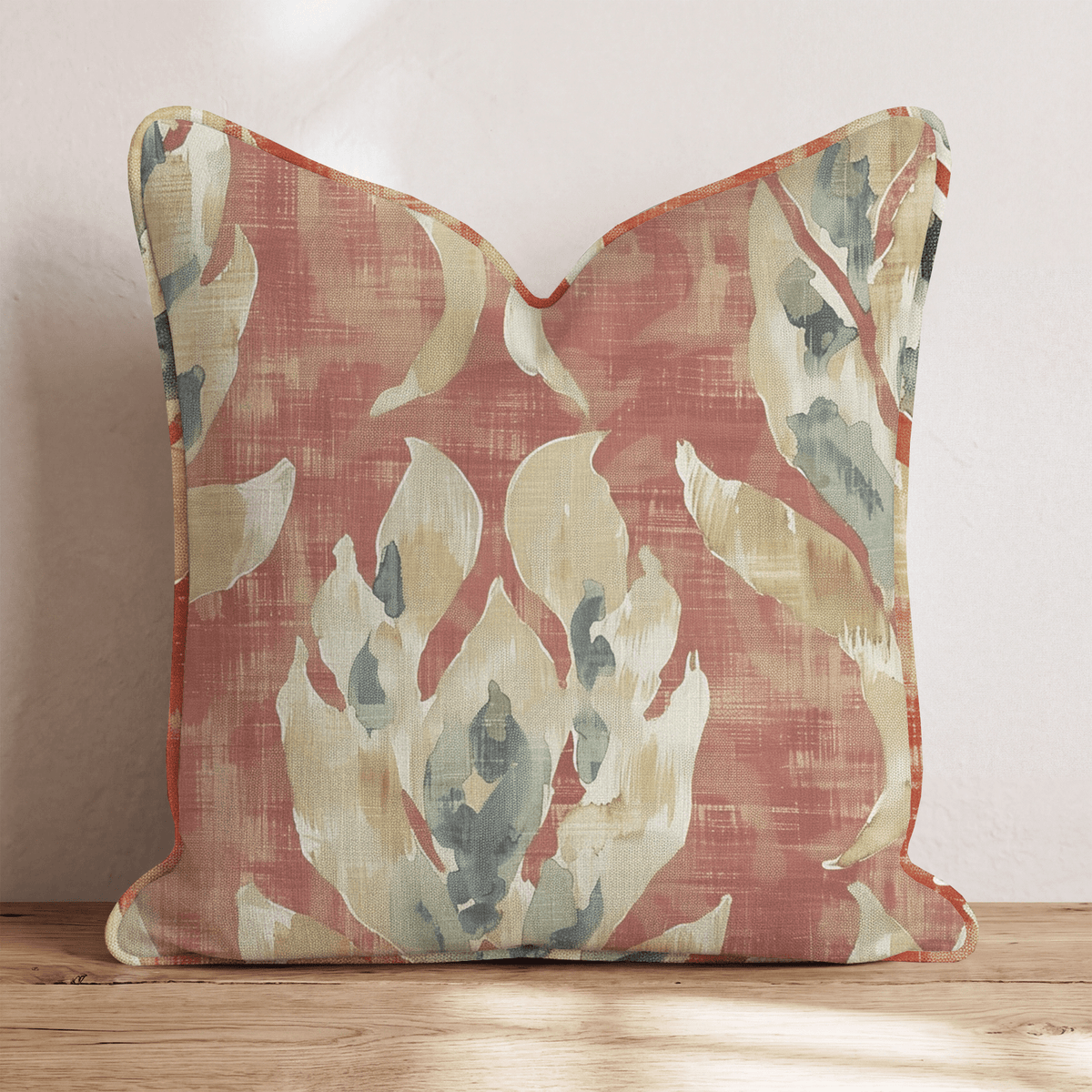 Persimmon & Circumstance Throw Pillow