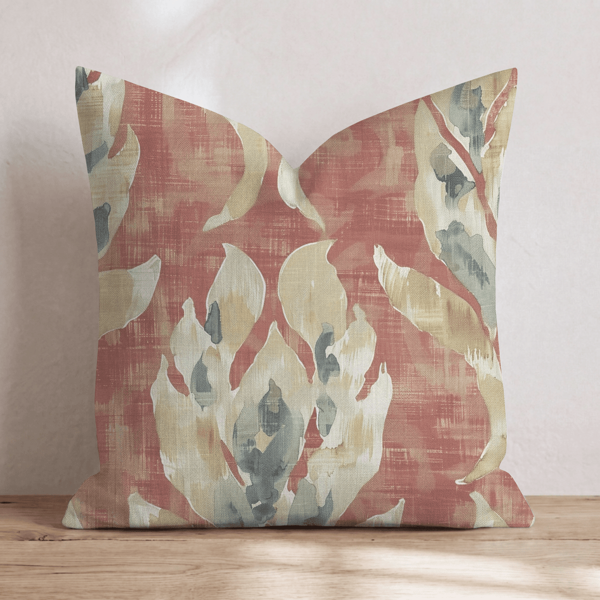 Persimmon & Circumstance Throw Pillow