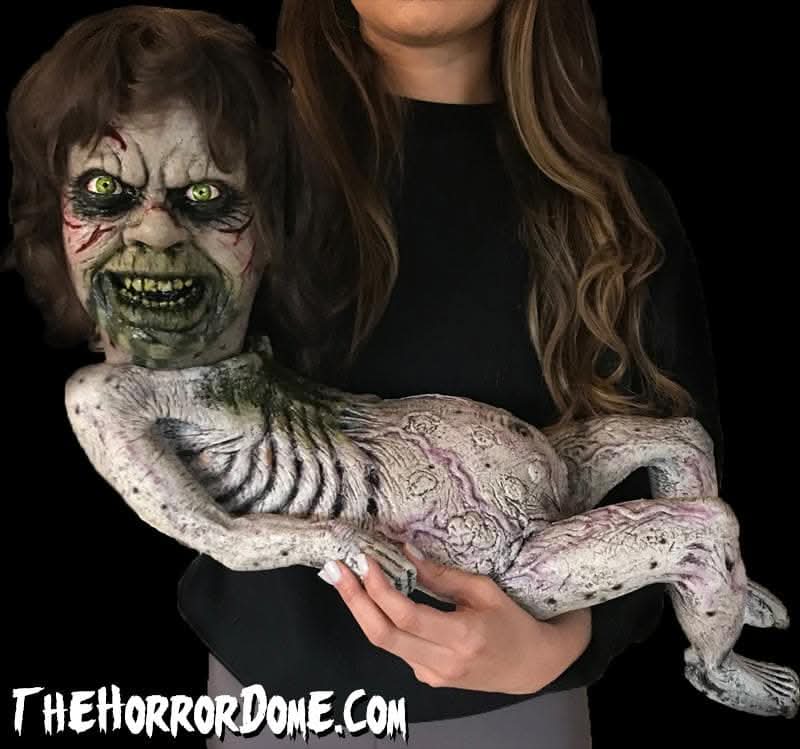 "Possessed Baby" HD Studios Halloween Puppet Prop view 2