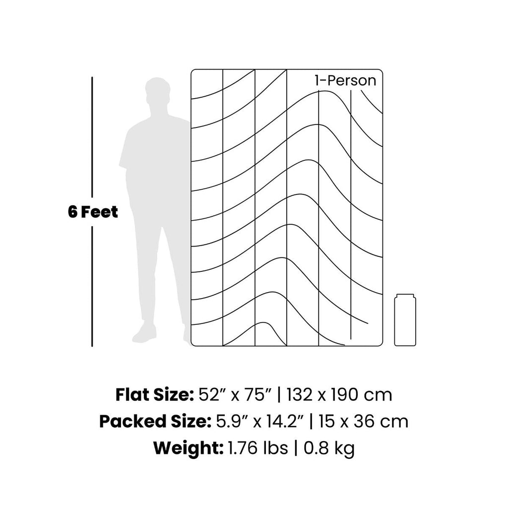 Backcountry Puffy Blanket - Moraine Mist