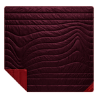 Original Puffy Blanket - Fig Cherry