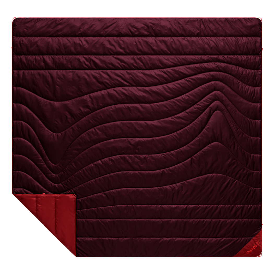 Original Puffy Blanket - Fig Cherry