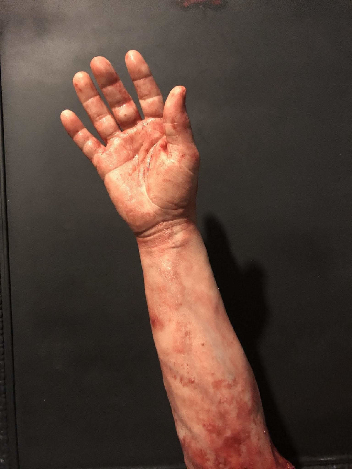 "Severed Male Right Arm - Silicone" Human Body Part Halloween Prop view 3