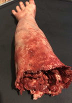 "Severed Male Right Arm - Silicone" Human Body Part Halloween Prop view 5