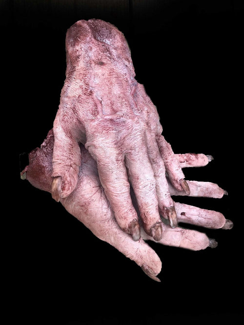 "Silicone Pair of Witch Hands" Body Parts Halloween Prop Halloween decoration