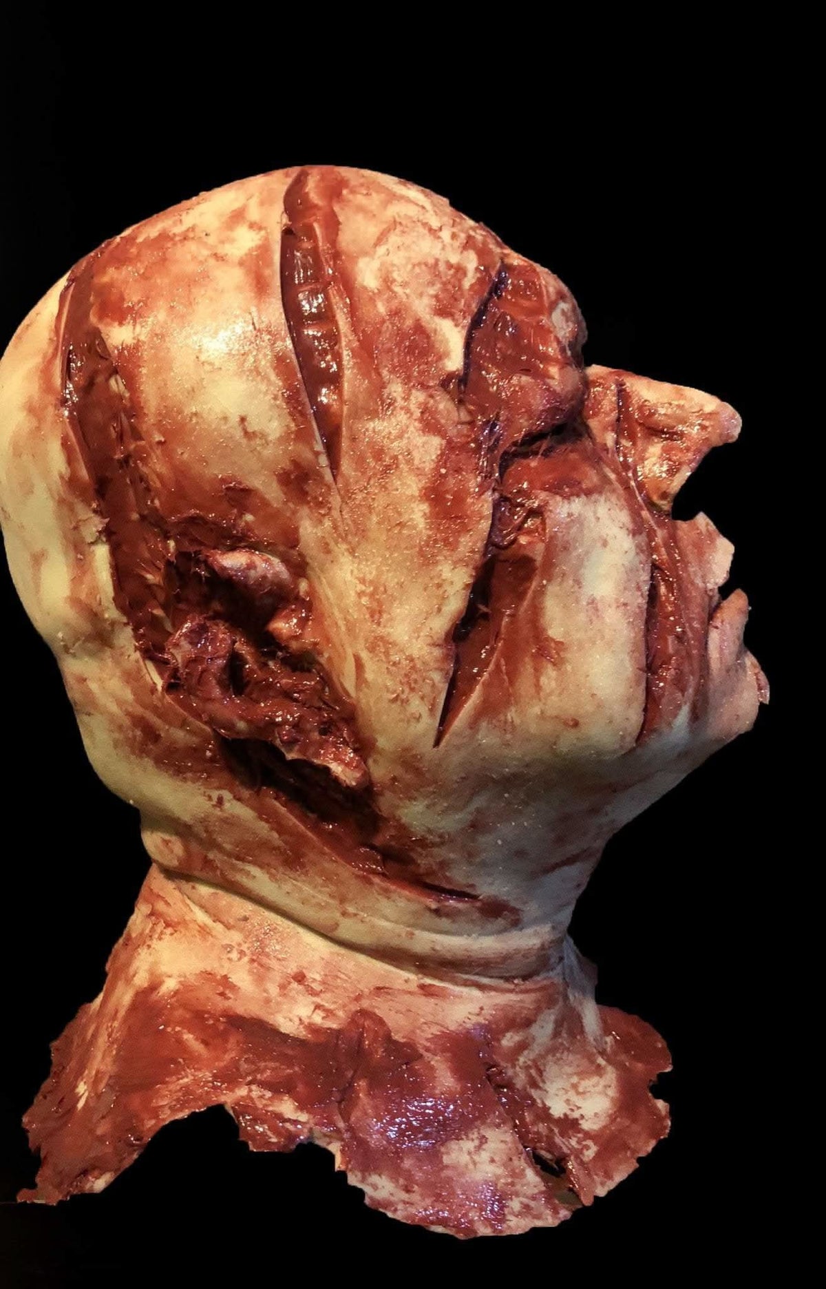 "Silicone Severed Head" Gory Halloween Prop Halloween decoration