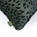 SAVANNA Velvet Medium Piped Cushion - Lobelia