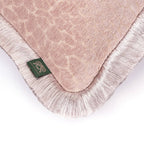 MARA Jacquard Medium Fringed Cushion - Tourmaline