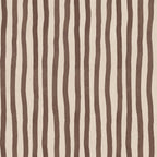 ARTIST'S STRIPE Wallpaper - Cocoa