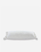 Braided Pom Pom Lumbar Pillow