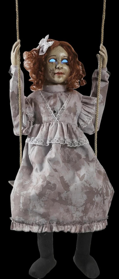 "Swinging Decrepit Doll" Halloween Animatronic Decoration Halloween decoration