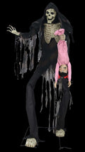 Towering Boogey Man with Child" Halloween Animatronic Decoration Halloween decoration